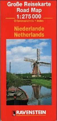 Reisekarte Niederlande 1:275.000. Ravenstein Kartographie (Ravenstein Maps)