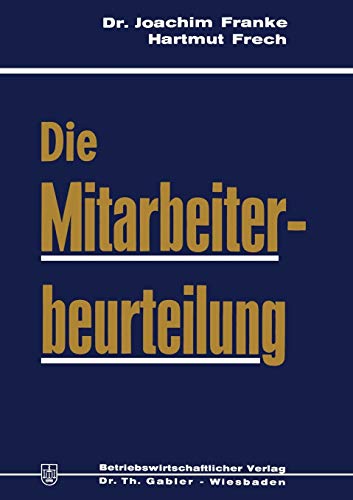 Die Mitarbeiterbeurteilung (German Edition)