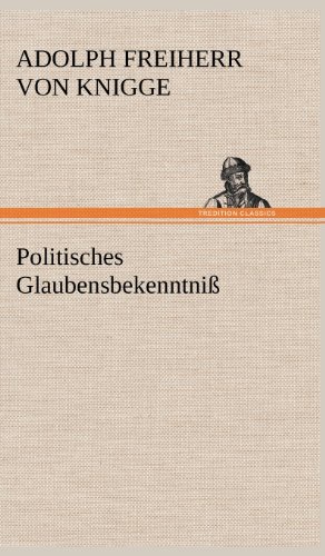Politisches Glaubensbekenntniß