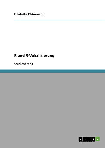 R und R-Vokalisierung