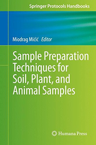 Sample Preparation Techniques for Soil, Plant, and Animal Samples (Springer Protocols Handbooks)