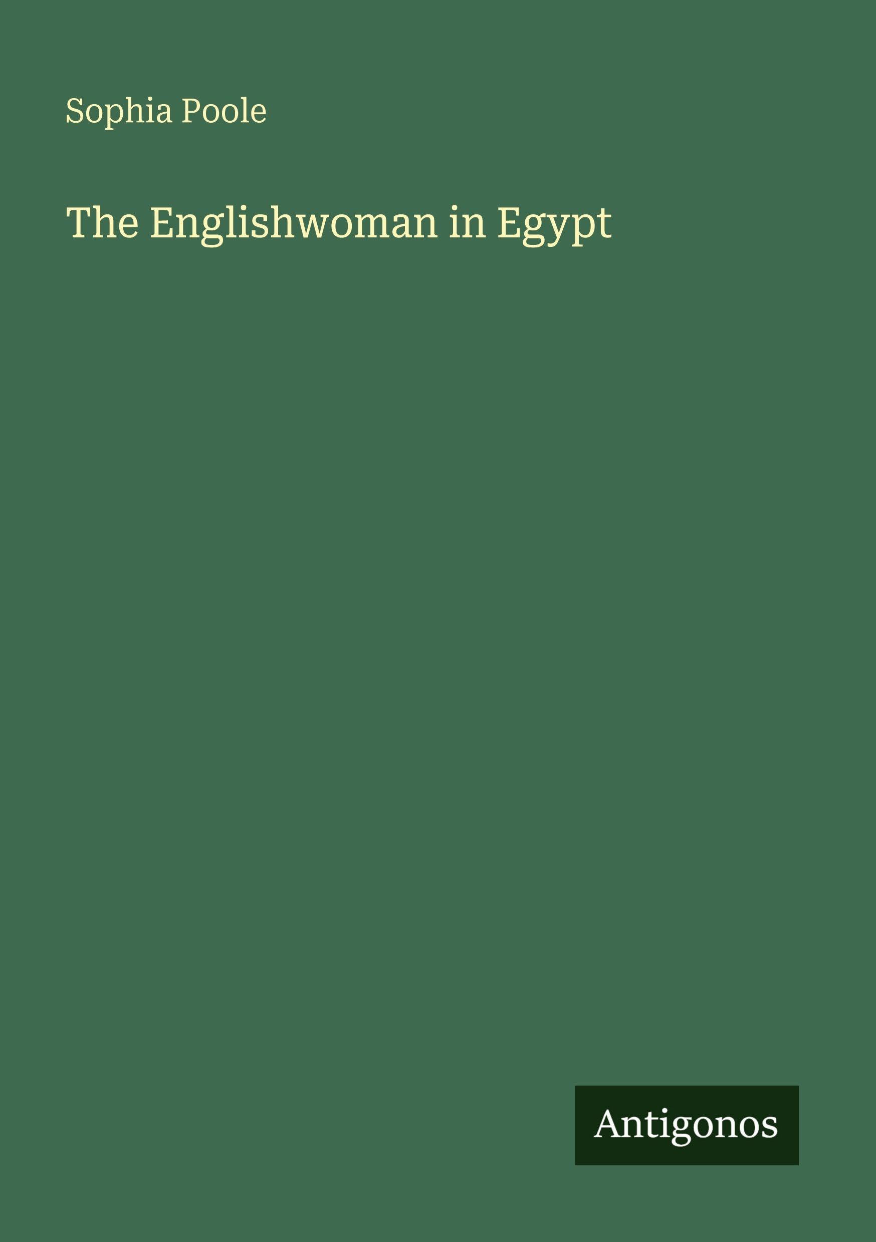 The Englishwoman in Egypt
