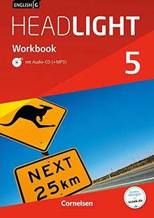 English G Headlight - Allgemeine Ausgabe: Band 5: 9. Schuljahr - Workbook mit CD