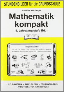 Mathematik kompakt, 4. Jahrgangsstufe, EURO, Bd.1