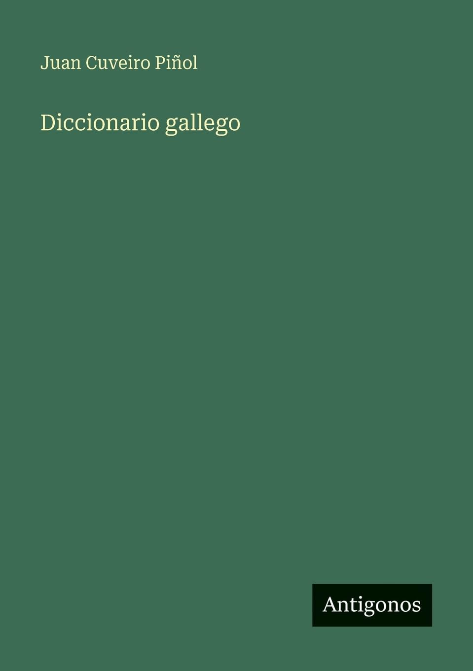 Diccionario gallego
