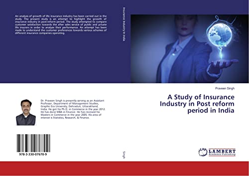 A Study of Insurance Industry in Post reform period in India
