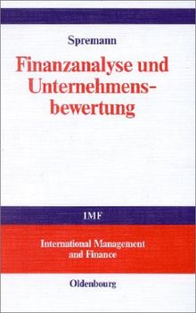 Finanzanalyse und Unternehmensbewertung