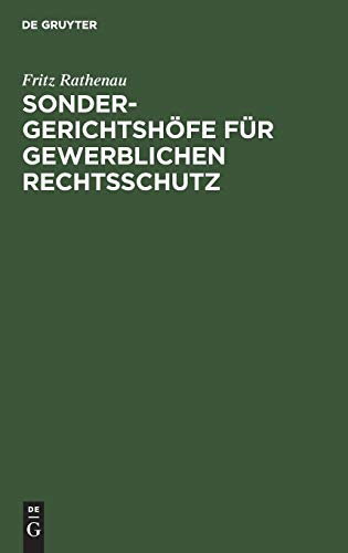 Sondergerichtshöfe für gewerblichen Rechtsschutz