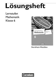 Lernstufen Mathematik - Differenzierende Ausgabe Nordrhein-Westfalen - Neubearbeitung: 6. Schuljahr - Lösungen zum Schülerbuch von Hübers, Sina | Buch | Zustand gut