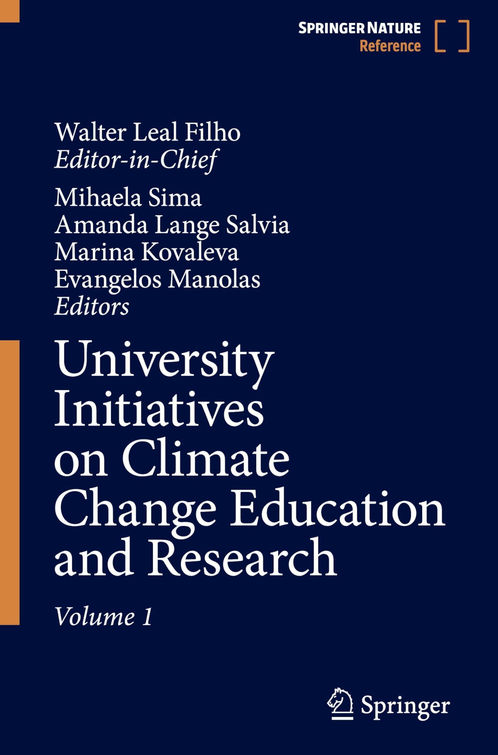 University Initiatives on Climate Change Education and Research