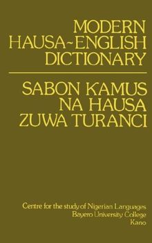 Modern Hausa-English Dictionary