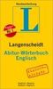 Langenscheidt Abitur-Wörterbuch Englisch Klausurausgabe