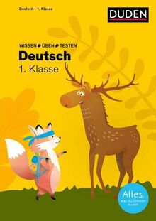 Wissen – Üben – Testen: Deutsch 1. Klasse