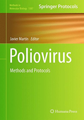 Poliovirus: Methods and Protocols (Methods in Molecular Biology)