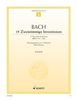 15 Zweistimmige Inventionen: BWV 772-786. Klavier. (Edition Schott Einzelausgabe)