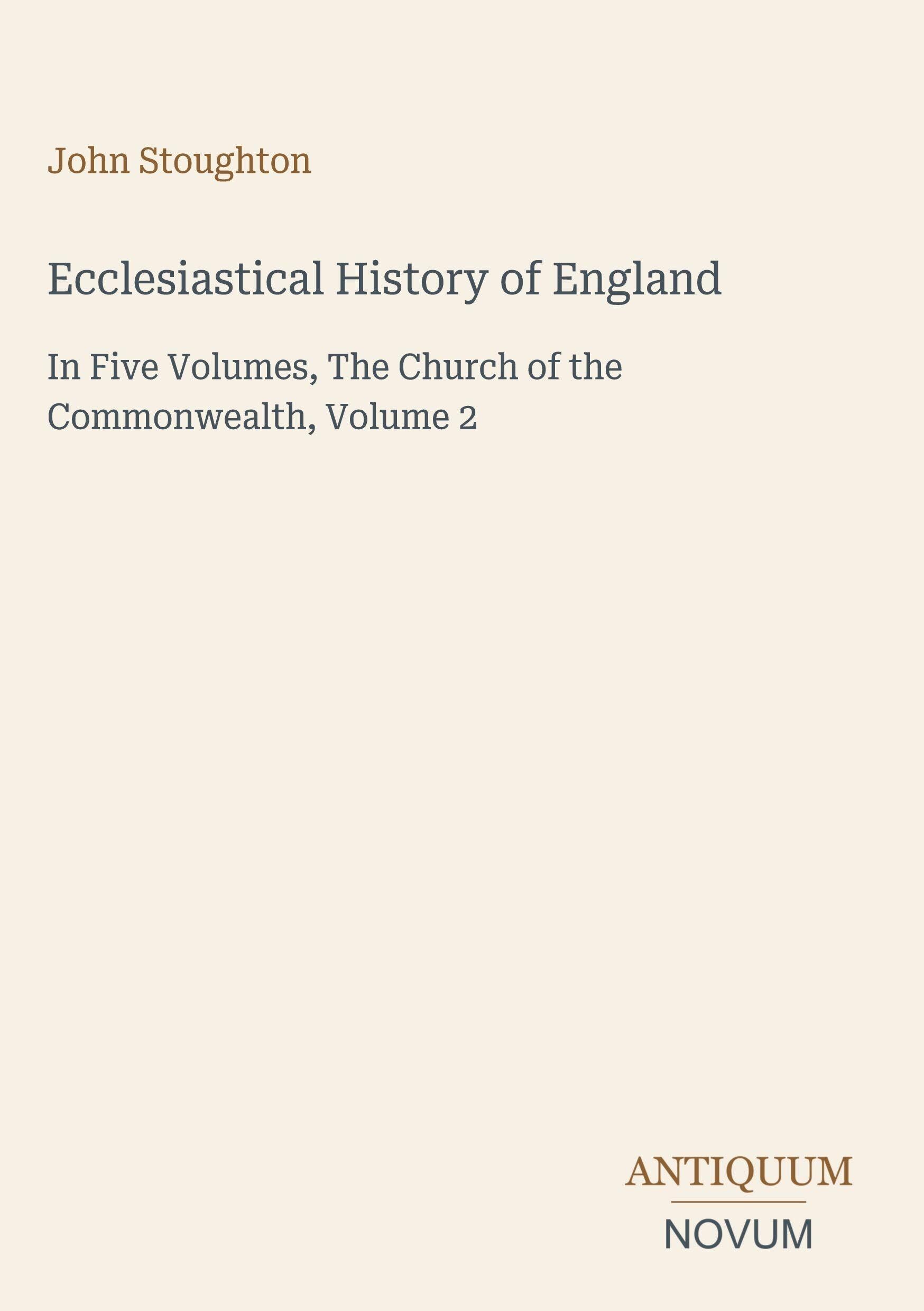 Ecclesiastical History of England