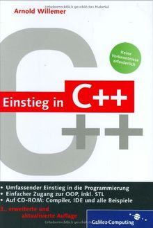 Einstieg in C++: 3. Auflage (Galileo Computing)