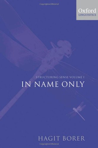Structuring Sense, Volume 1: In Name Only