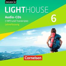 English G Lighthouse - Allgemeine Ausgabe: Band 6: 10. Schuljahr - Audio-CDs (Vollfassung): Audio-Dateien auch als MP3