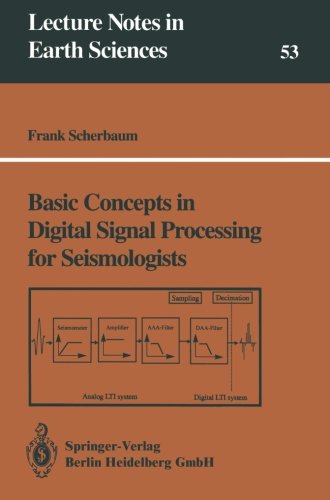 Basic Concepts in Digital Signal Processing for Seismologists (Lecture Notes in Earth Sciences)
