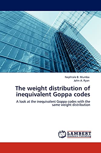 The weight distribution of inequivalent Goppa codes: A look at the inequivalent Goppa codes with the same weight distribution
