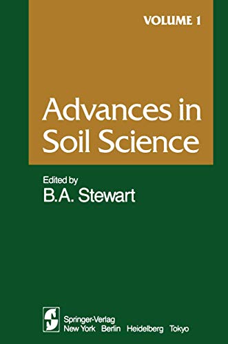 Advances in Soil Science (Advances in Soil Science, 1, Band 1)