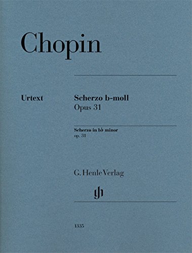 Scherzo Nr 2 b-moll op 31 für Klavier zu zwei Händen - Frédéric - Scherzo b-moll op 31 Chopin Kartoniert (TB)