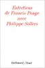 Entretiens avec Francis Ponge
