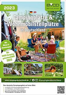 Campingplätze & Wohnmobilstellplätze in Deutschland 2023: BVCD-Campingführer