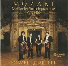 Mozart Mailaender Quartett Sonare