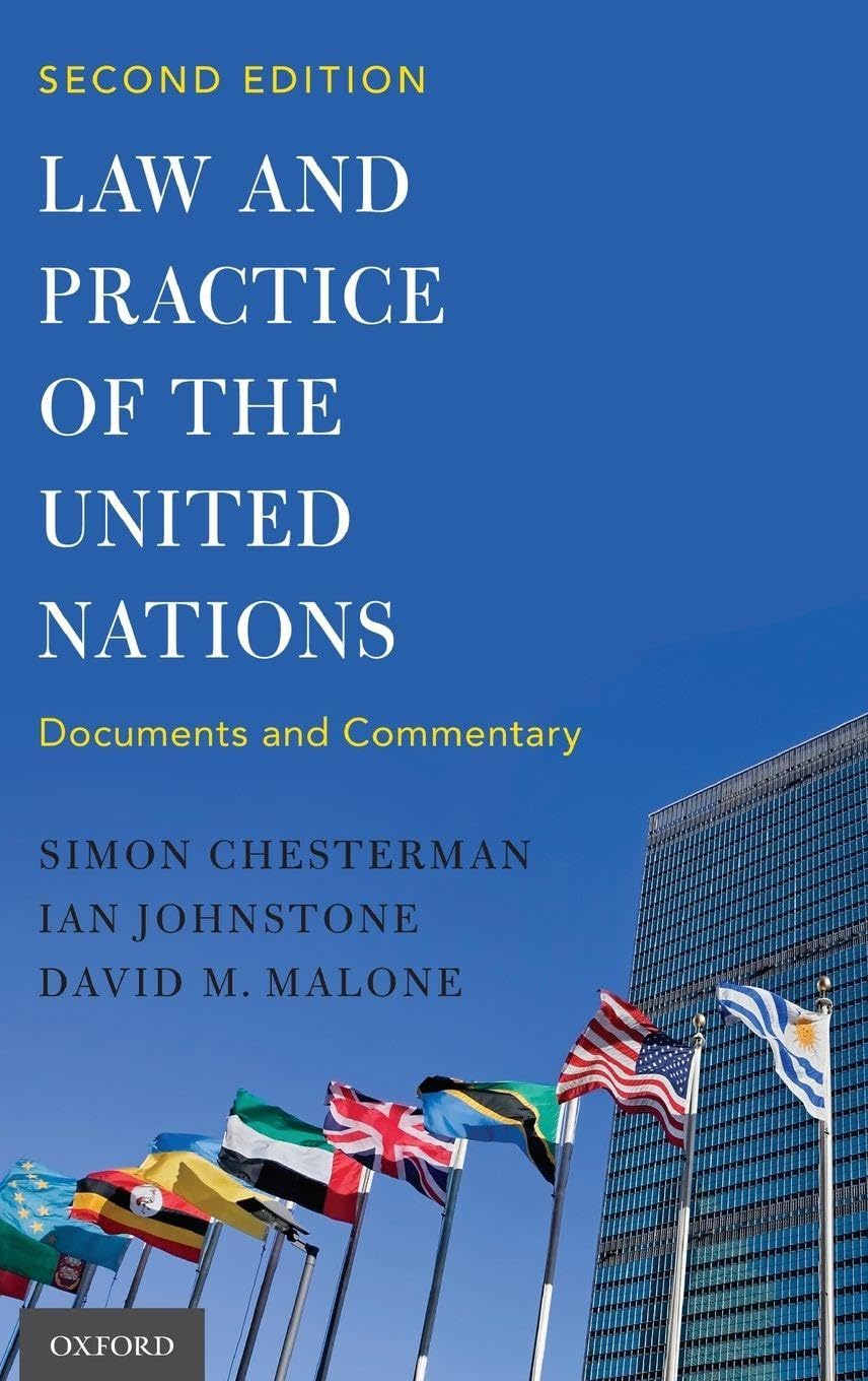 LAW & PRACTICE OF UNITED NATIONS 2E C