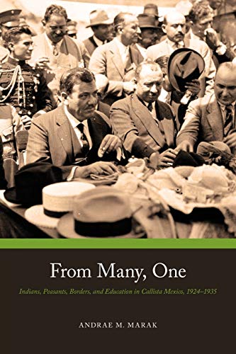 From Many, One: Indians, Peasants, Borders, and Education in Callista Mexico, 1924-1935 (Latin American and Caribbean Series, Band 7)