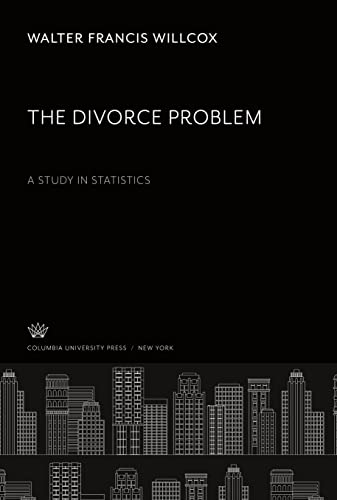 The Divorce Problem: A Study in Statistics.