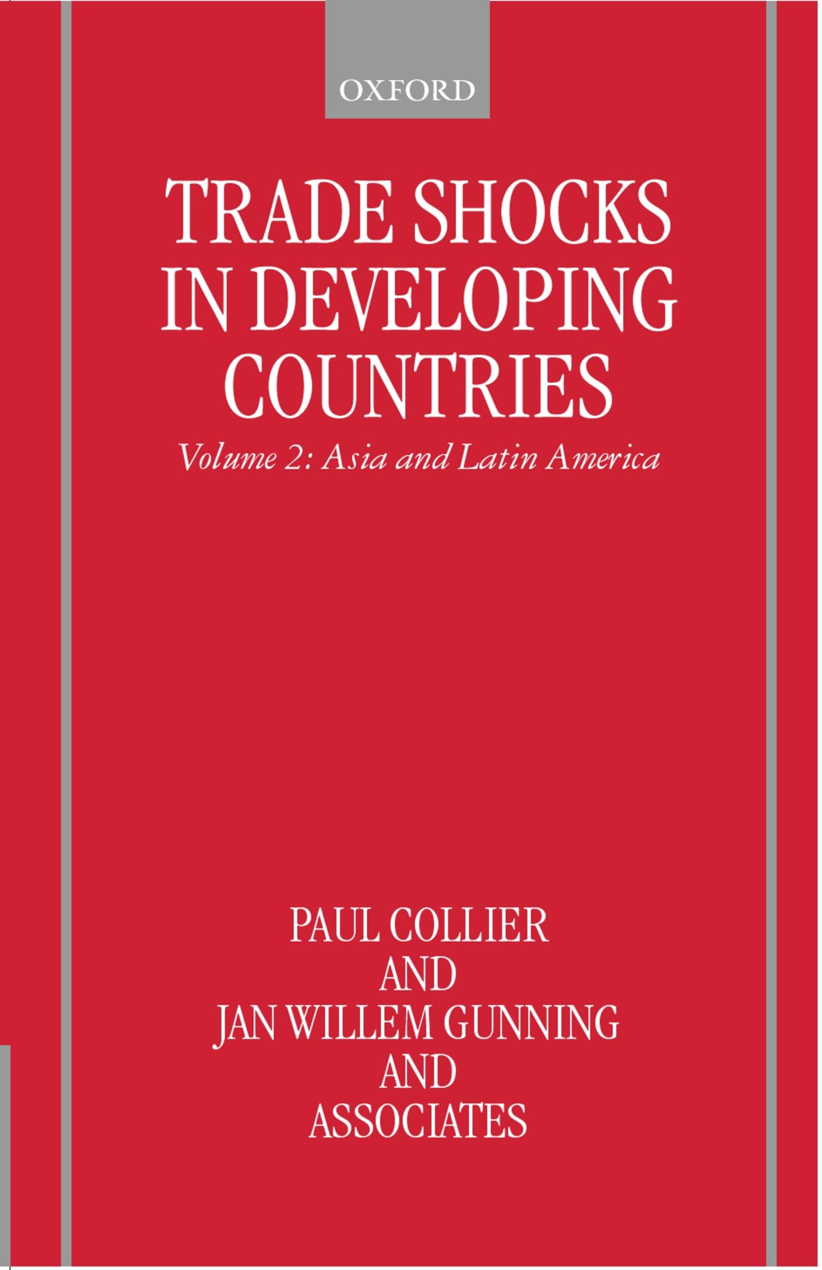 Trade Shocks in Developing Countries: Volume 2: Asia and Latin America