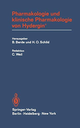 Pharmakologie und Klinische Pharmakologie von Hydergin