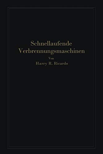 Schnellaufende Verbrennungsmaschinen