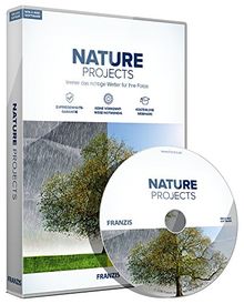 FRANZIS NATURE projects, Spezialsoftware für Wettereffekte|2018|Für bis zu 3 Geräte|zeitlich unbegrenzt|Fotosoftware für Windows PC & Mac OS X|Disc|Disc