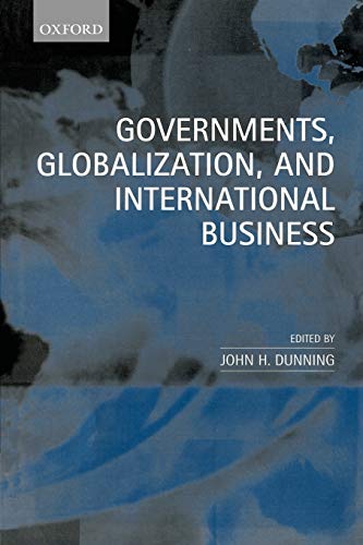 Governments, Globalization, And International Business