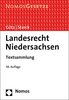 Landesrecht Niedersachsen: Textsammlung - Rechtsstand: 1. September 2021