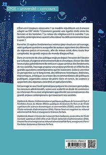 Grandes questions de culture générale : 23 repères pour penser les enjeux contemporains : CPGE, université, concours