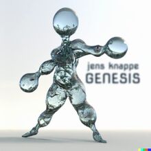 Genesis: Eine Schöpfungsgeschichte in Zusammenarbeit mit einer Künstlichen Intelligenz/ A Creation Story in Collaboration With an Artificial Intelligence.