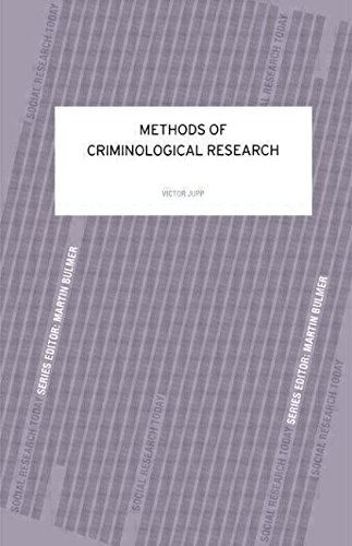 Methods of Criminological Research (Contemporary Social Research Series ; 19)