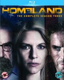 Homeland Season 3 - 3 Blu-Rays - UK Import