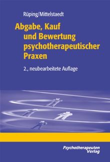 Abgabe Kauf Und Bewertung Psychotherapeutischer Praxen Von Uta Ruping