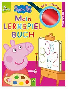 Peppa Pig Mein Lernspielbuch: Mit Löselupe