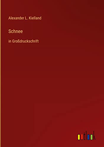 Schnee: in Großdruckschrift