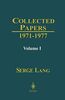 Collected Papers I: 1952-1970