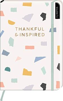 myNOTES Notizbuch A5: Thankful & inspired: Notebook medium, gepunktet | Für noch mehr Inspirationen: Ideal als Bullet Journal oder Tagebuch