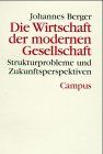 Die Wirtschaft der modernen Gesellschaft: Strukturprobleme und Zukunftsperspektiven (Theorie und Gesellschaft)