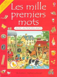 Les mille premiers mots : avec autocollants